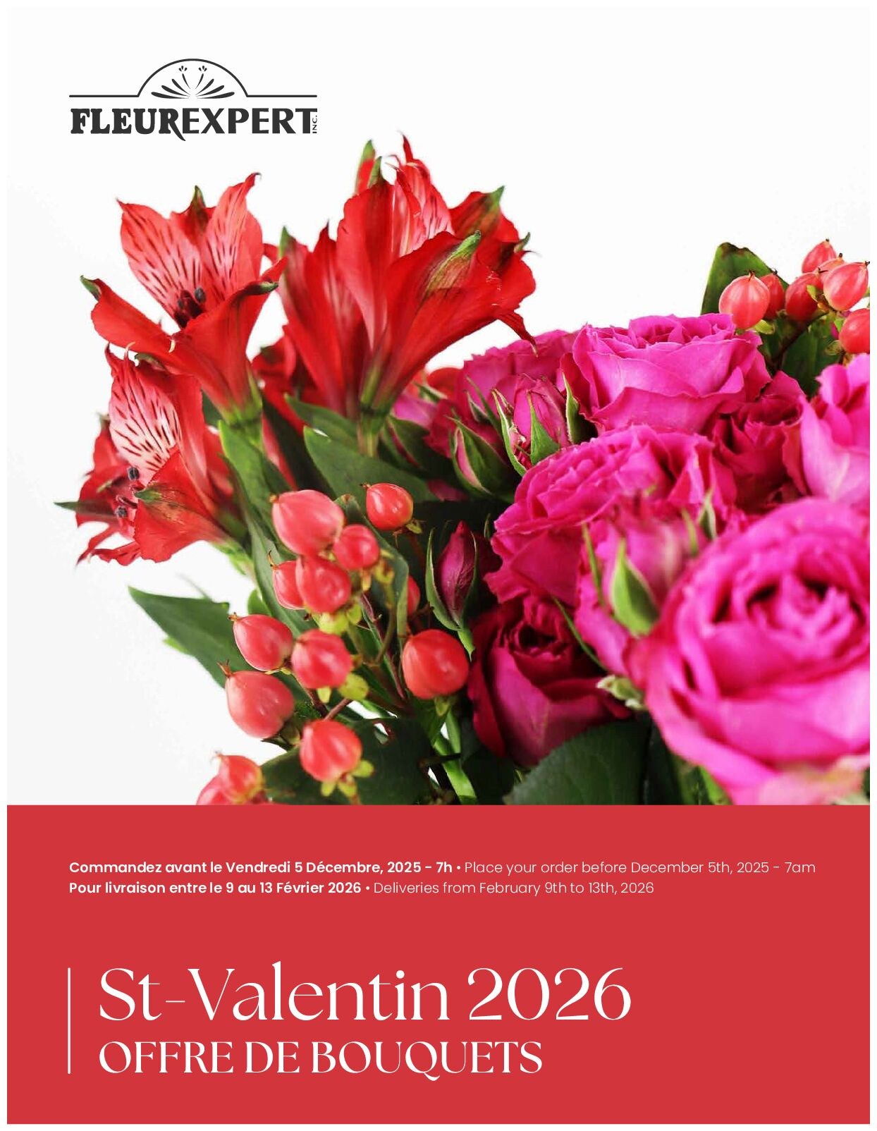 2025 - Valentine's Day Bouquet Pre-Sale