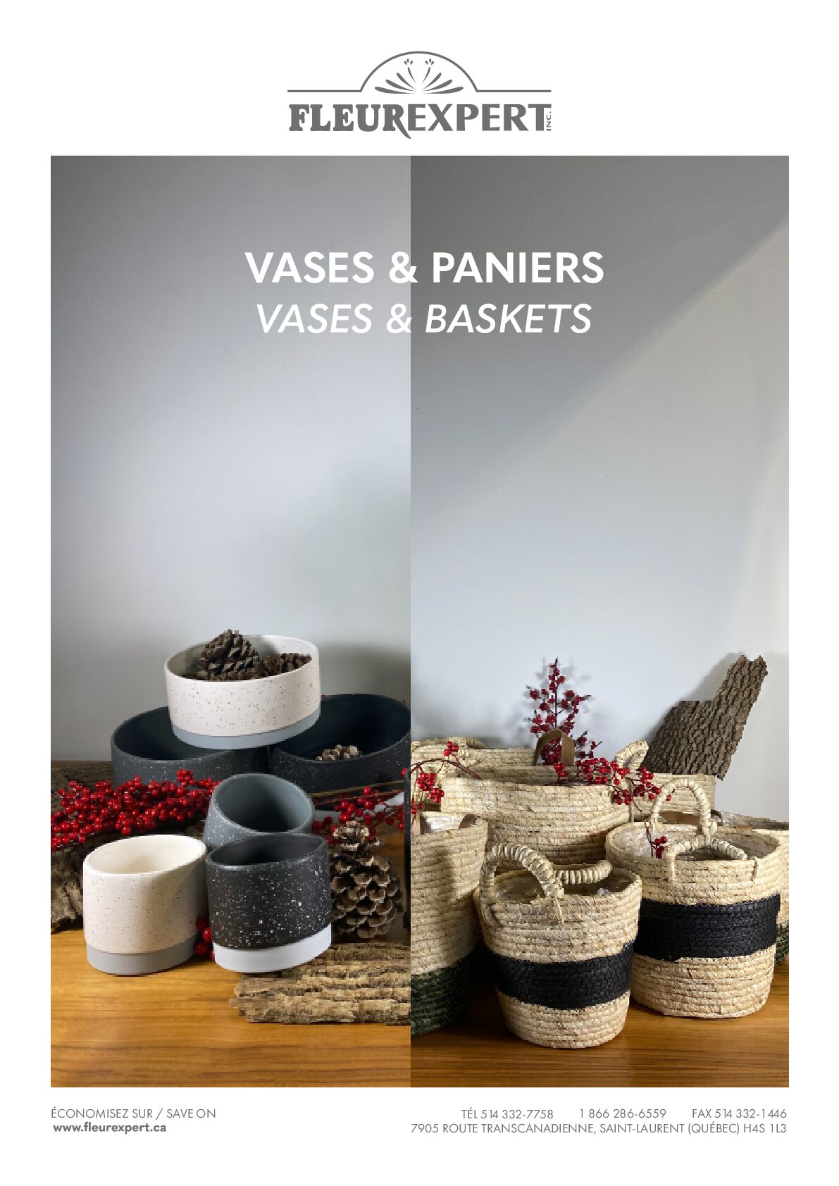 Vases & Baskets - 2021 New Collection